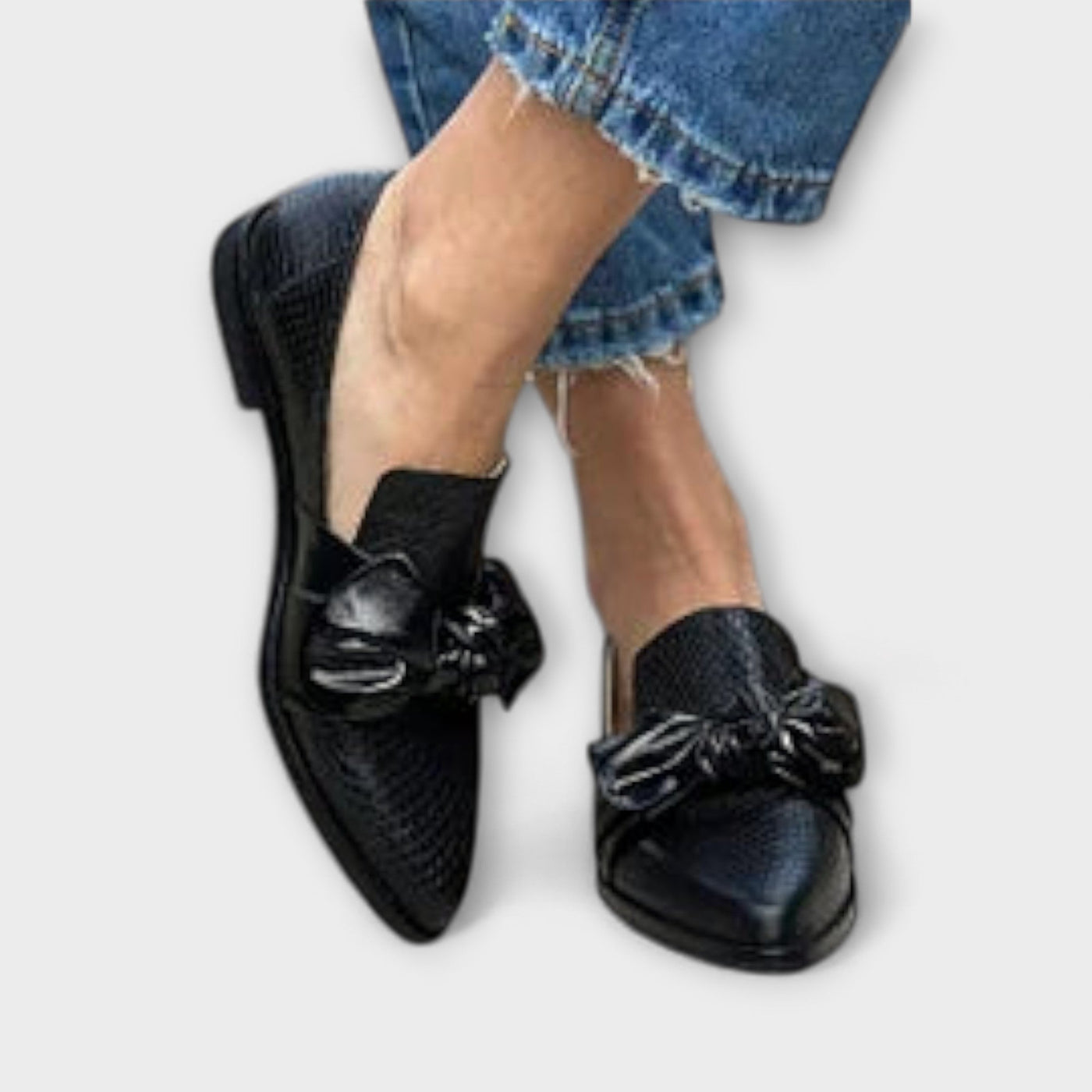 Zyra Oslo | Elegante loafers med sløyfedetalj