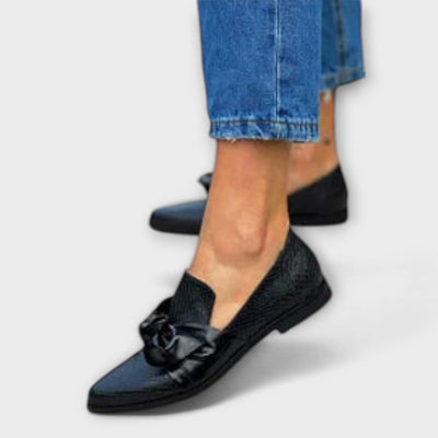 Zyra Oslo | Elegante loafers med sløyfedetalj