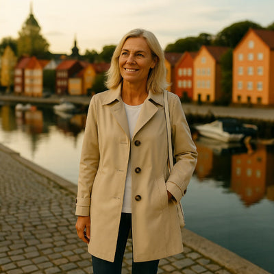 Zyra Oslo | Trendy Vårtrenchcoat